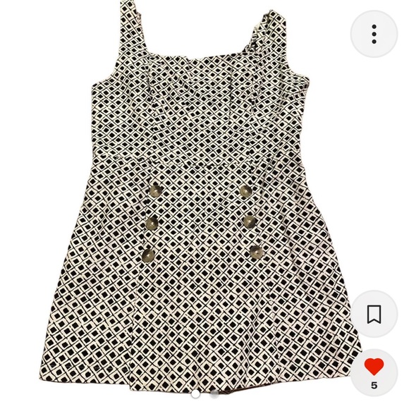 Urban Outfitters Retro Romper - Picture 2 of 3